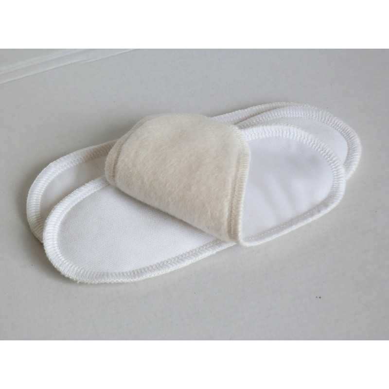 3 ou 10 protèges-slip coton bio & imperméables sans ailettes