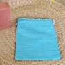Pochette imperméable en lin pour masque ou savon