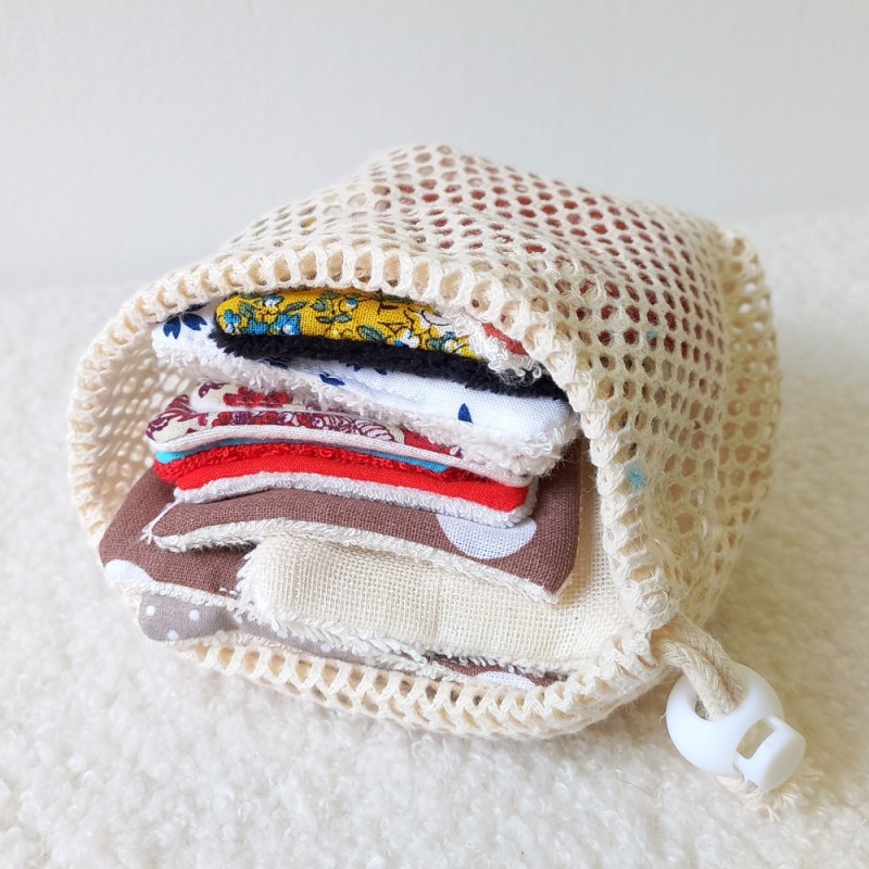 Filet de lavage et 20 lingettes up cycling