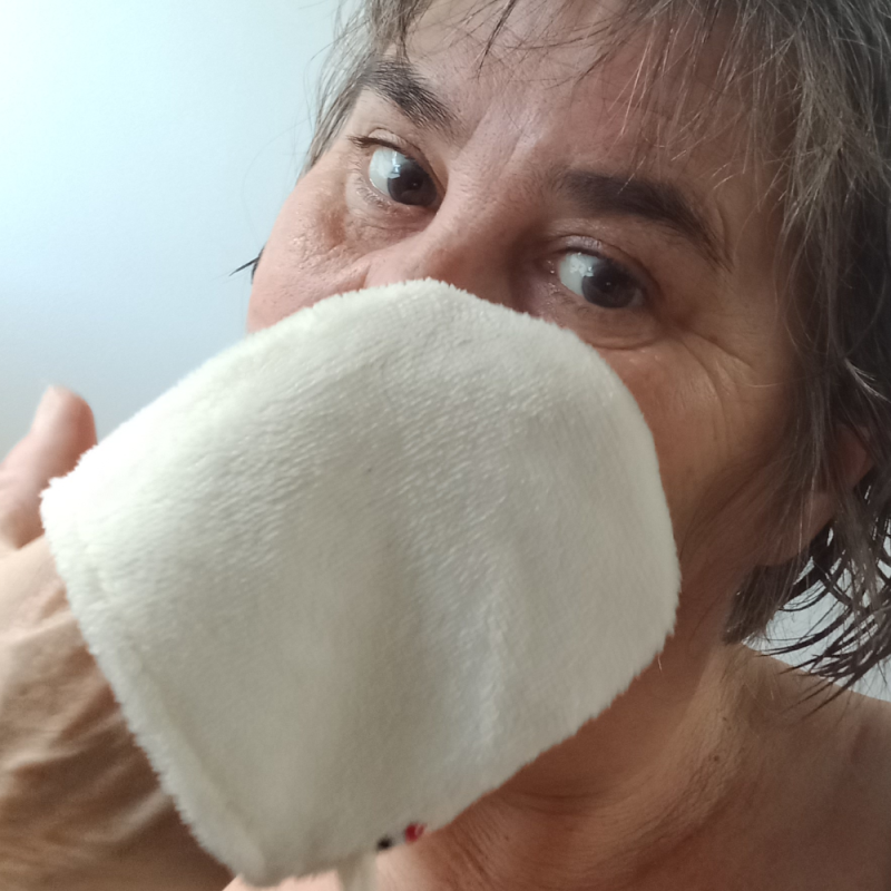 Gant démaquillant en bambou