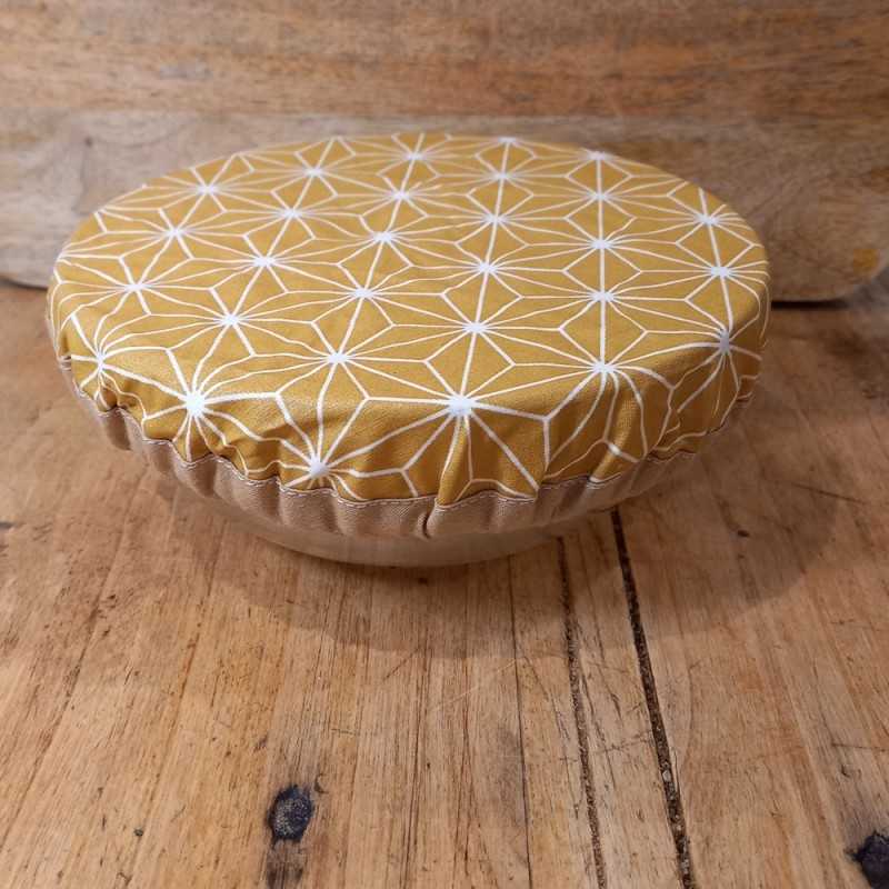 Couvercle alimentaire en tissu pour saladier ou plat diamètre 19 cm