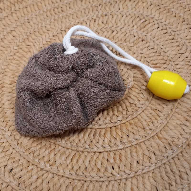 Fleur de bain bébé en bambou