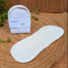 Serviette hygiénique lavable coton bio sans ailette modèle jour