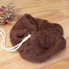 Fleur de bain bambou marron