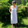 Tablier Japonais drap blanc