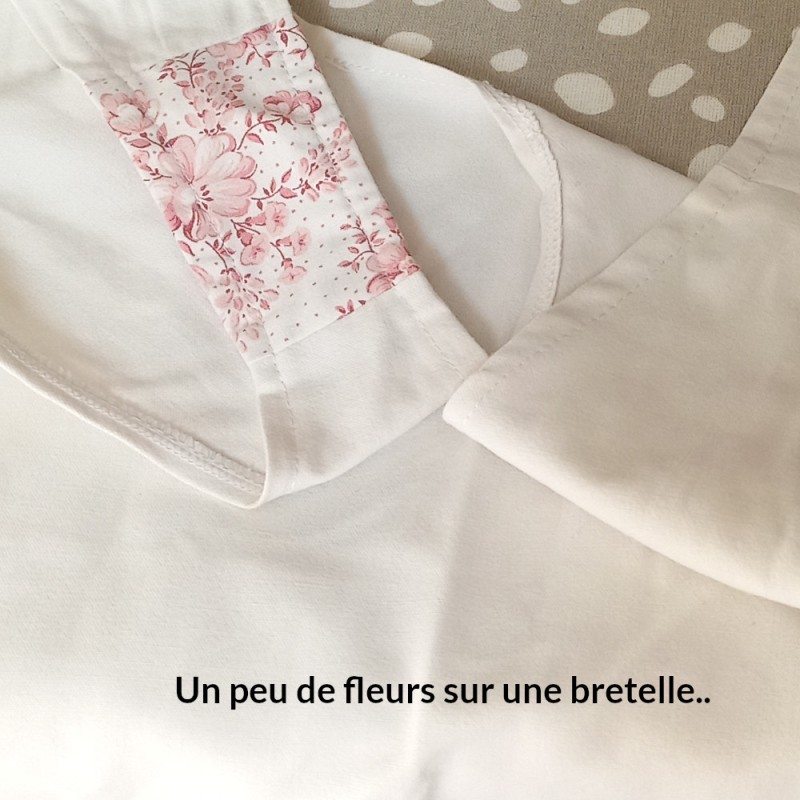 Tablier Japonais drap blanc